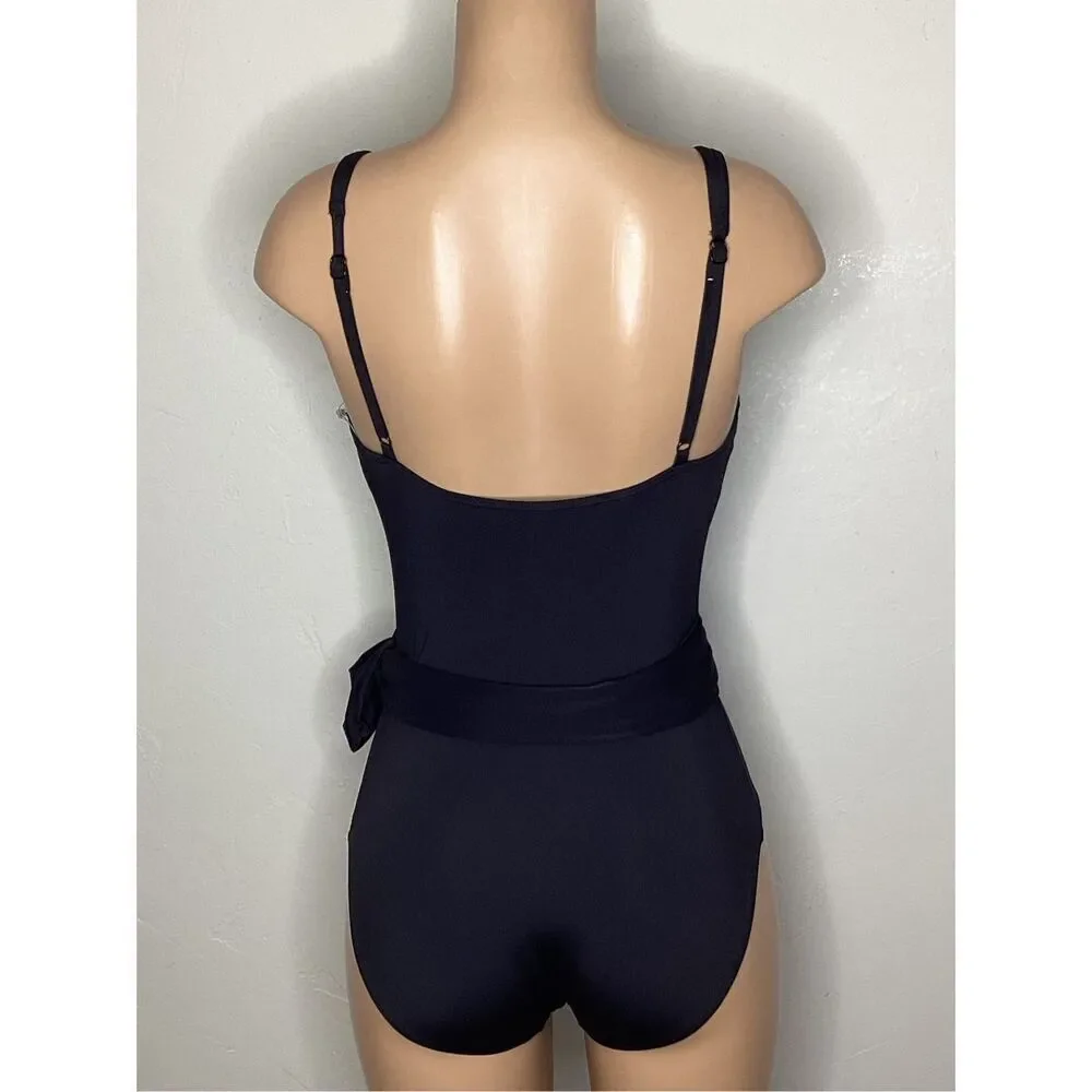 New. Coco Reef black skirted one piece. Size 16 Retails $152 - Picture 10 of 10